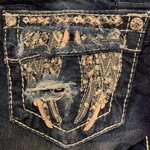 Girls Miss Me Size 8 Skinny Jeans